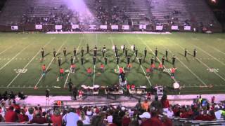 McIntosh County Academy Marching Band  August 24 2012 [upl. by Soalokcin452]