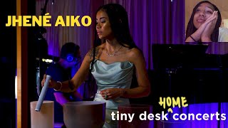 Jhené Aiko Tiny Desk Home Concert  REACTION [upl. by Asa124]