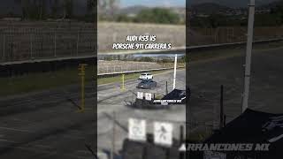 Audi RS3 vs Porsche 911 Carrrera S arrancones [upl. by Suolhcin]