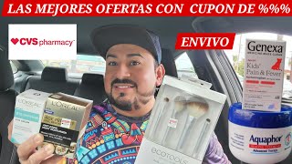 LAS MEJORES OFERTAS DE CVS CON CUPONES DE PORCENTAJE 91524 92124 [upl. by Burford]