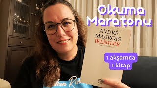 Okuma Maratonu ve Sosyal Medya İsyanım 😅  İklimler  Andre Maurois [upl. by Aedrahs]