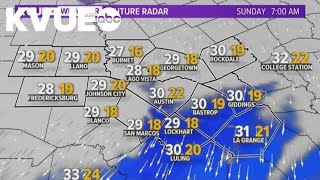 Arctic blast update Timeline as freeze approaches Central Texas [upl. by Nodnas]