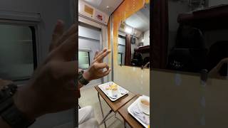 Premium Mumbai Tejas Rajdhani ki Premium Service indianrailways irctcfood trainjourney [upl. by Ranilopa]