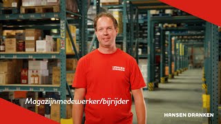 Magazijnmedewerker  Bijrijder bij Hansen Dranken [upl. by Hizar473]