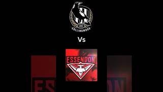 Essendon vs Collingwood afl [upl. by Norel]