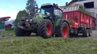 Grassilage einfahren mit Fendt Vario 311 und Lely Cargo Bull [upl. by Urion]