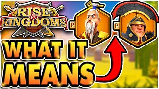 What Does 🅿️ MEAN in Rise of Kingdoms MORE 🅿️ Commanders Scipio Wheel of Fortune ROK [upl. by Einitsed31]