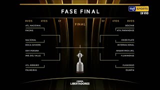 ¡Llaves definidas de Octavos de Final en la Copa Libertadores TigoSportsBolivia [upl. by Brigid944]