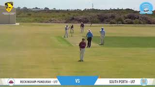 RockinghamMandurah  U17 v South Perth  U17 [upl. by Martz]