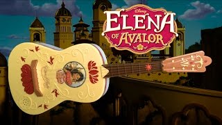 Elena of Avalor Storytime Guitar from Jakks Pacific [upl. by Aronal680]