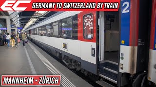 Germany to Switzerland by EuroCity Train  Mannheim  Zürich [upl. by Akehsay127]