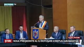 Noul presedinte al CJ Botosani a depus juramantul [upl. by Assiluy]