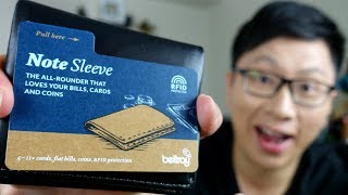 Bellroy Note Sleeve Wallet Review [upl. by Hersch]