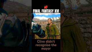 Final Fantasy XVI 😮 Clive didn’t recognise the Mayor finalfantasy16 ffxvi ps5 finalfantasyxvi [upl. by Acim]