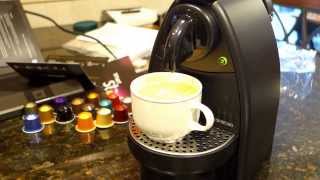 Making an Espresso with Nespressos Essenza [upl. by Gauntlett]