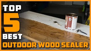 Top 5 Best Outdoor Wood Sealer for All Porous Wood Surfaces Reviews 2022 [upl. by Elladine]