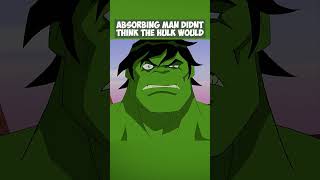 Absoring Man Didnt Think The Hulk Would Do This 😦 marvel avengers hulk [upl. by Aihtennek]