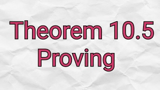 Theorem 105 Proving  Theorem Of Circle Class 9  Example With Construction [upl. by Nedda]