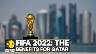 How Qatar benefits from hosting the FIFA World Cup 2022  International News  English News  WION [upl. by Mcripley]