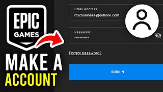 How To Create A Epic Games Account  Full Guide [upl. by Stryker]