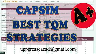 CAPSIM tqm decisions [upl. by Sanderson]