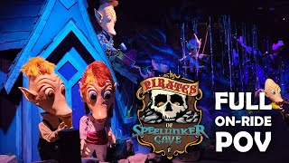 Pirates of Speelunker Cave  Full POV RideThrough [upl. by Ilamad]