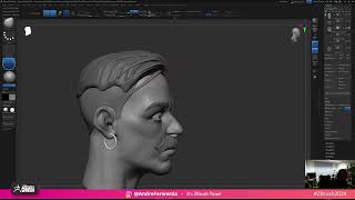 ZBrush and Chill – Andre Ferwerda – ZBrush 2024 [upl. by Minne]