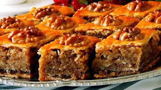 Вкуснейшая ПАХЛАВА👑  Delicious BAKLAVA [upl. by Helsie]