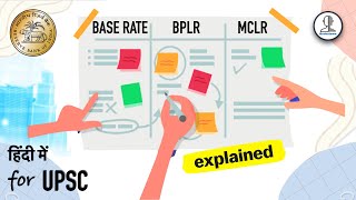 Base rate amp BPLR  Indian Economy for UPSC [upl. by Siberson]