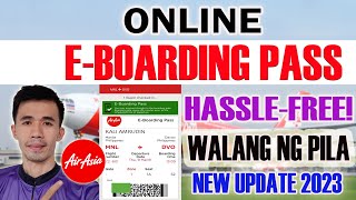 EASY STEPS HOW CHECK IN ONLINE AIR ASIA  QR CODE amp BOARDING PASS  ARLENE VILLELA OFFICIAL [upl. by Rahm845]