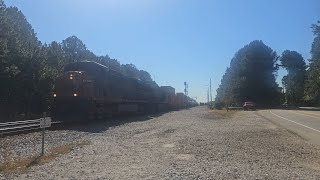 CSX M422 passing through Collier [upl. by Amluz]