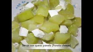 Deliciosa Receta de Chayotes  Chayote Squash Recipe [upl. by Misty]