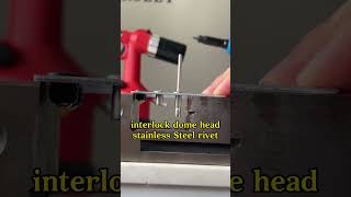 SZENT300 air riveter riveting for interlock rivet  high strength blind rivetriveterkseet rivet [upl. by Yeung]