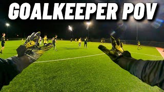 What its like to be a Goalkeeper  CHEST CAM GOALKEEPING [upl. by Berkin]