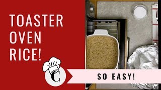 How to Cook Brown Rice in Your Toaster Oven So Easy and Healthy [upl. by Fish346]