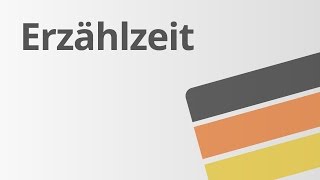 Unterschied zwischen Erzählzeit und erzählter Zeit  Deutsch  Textanalyse und interpretation [upl. by Acinorahs965]