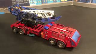 G2 Transformers Generation Two Combiner Wars Defensor Custom [upl. by Constancy]