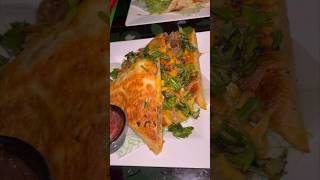 Steak Quesadillas amp Tacos at Cru in Houston 910 viral food shorts youtubeshorts video [upl. by Kevon]