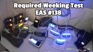 Required Weekly Test EAS 138 112724 WXL51 [upl. by Ahsatsan]