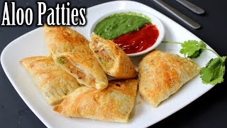 Easy Aloo Patties Recipe  Aloo Puff Recipe  How to Make Aloo Patties  Nehas Cookhouse [upl. by Flannery250]