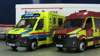 Era Car 164 MercedesBenz Sprinter HK AmbulanceFire Service Car 開箱 [upl. by Mansoor]