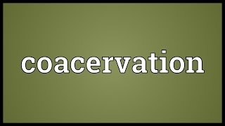 Coacervation Meaning [upl. by Eendys360]