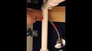 IKEA Plumbing Hack GODMORGON sink with RINNEN plumbing [upl. by Areivax356]