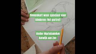 De kunstenaars van de toekomst Atelier MarisKadeKok Vanaf november speciaal voor kids HET PORTRET [upl. by Lavelle502]