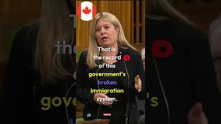 MP Michelle Rempel Garner Criticizes Liberal Government for Immigration System Failures [upl. by Joerg]