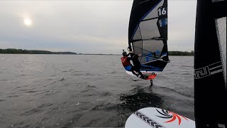 I joined a windsurf foil clinic Total cost 4000 euros [upl. by Lander]