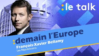 LE TALK  FrançoisXavier Bellamy candidat Les Républicains aux élections européennes [upl. by Ihcehcu]