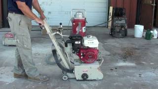 Concrete Surface Preparation Video 4 Mechanical Surface Profiling [upl. by Allemap]