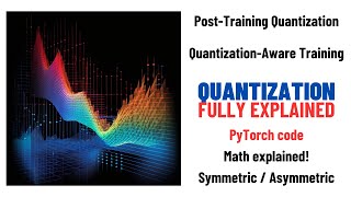 Quantization explained with PyTorch  PostTraining Quantization QuantizationAware Training [upl. by Barbaresi538]