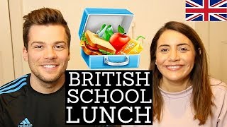 School Lunches in the UK ✏️🍎🇬🇧 [upl. by Dej]